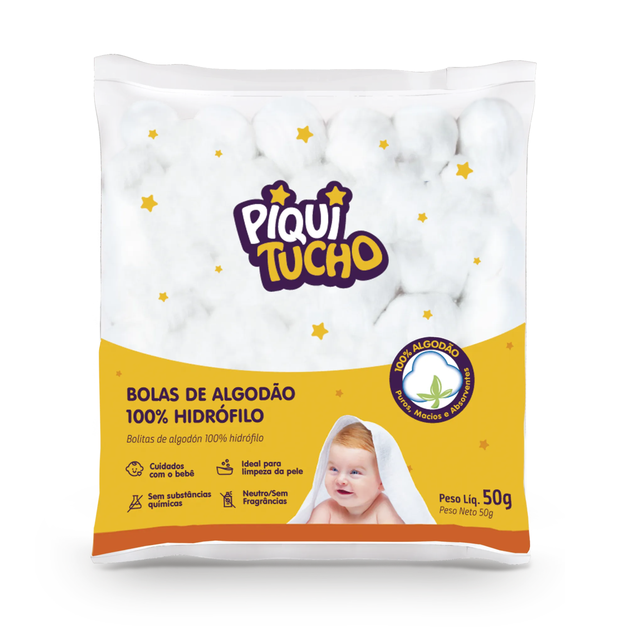 Bolas de Algodão Piquitucho