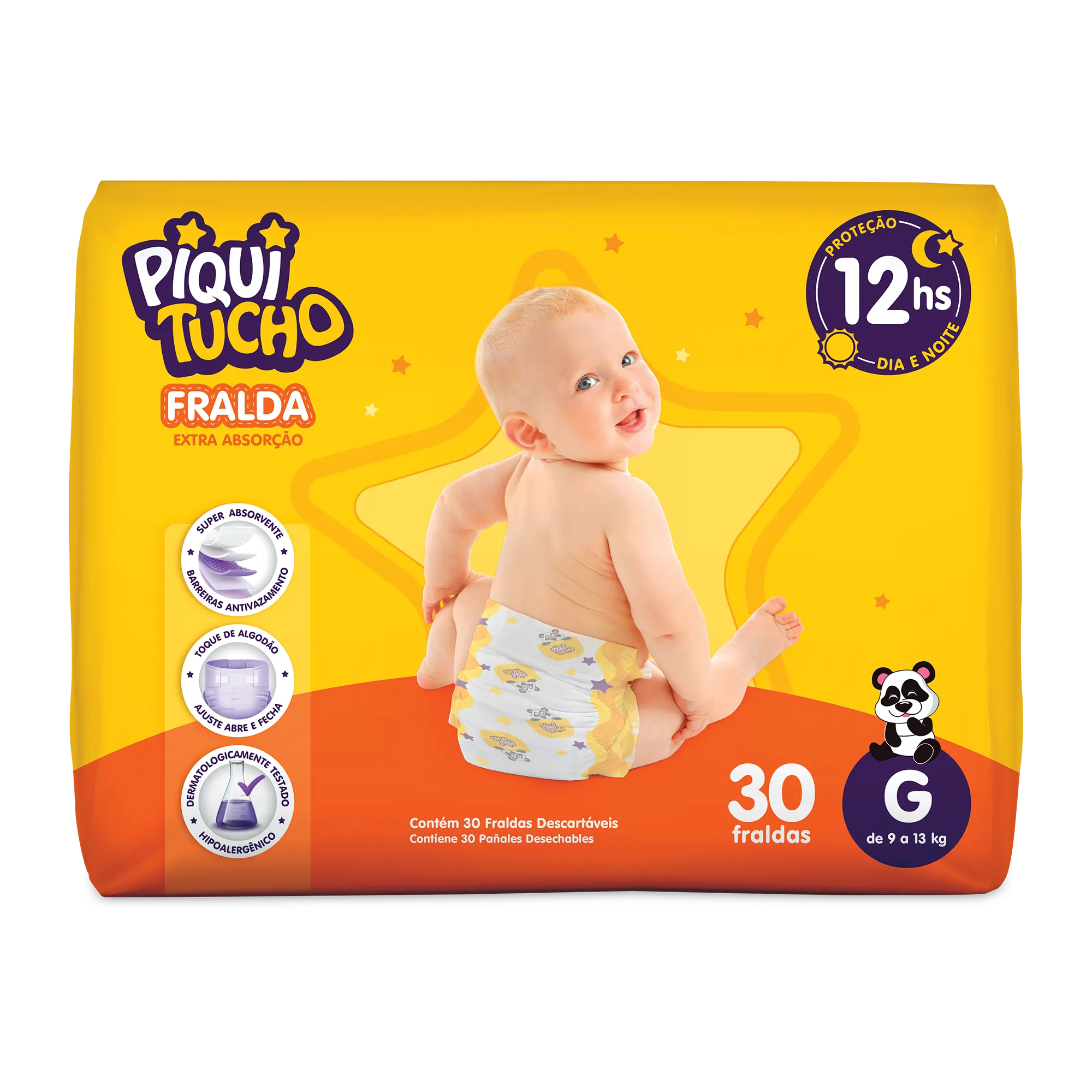 Fraldas Descartáveis Piquitucho Tiras Fraldas Descartáveis Piquitucho Tiras