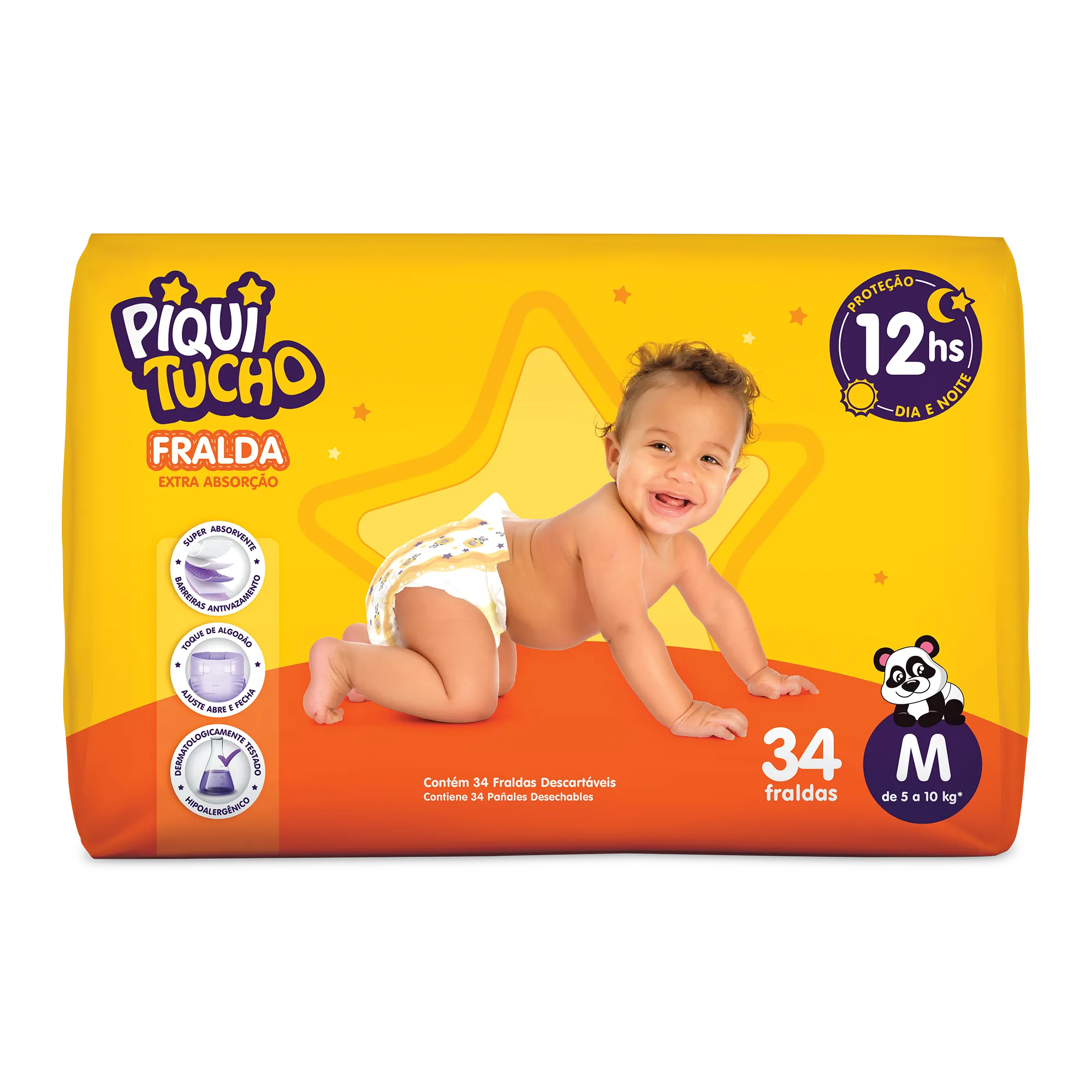 Fraldas Descartáveis Piquitucho Tiras Fraldas Descartáveis Piquitucho Tiras