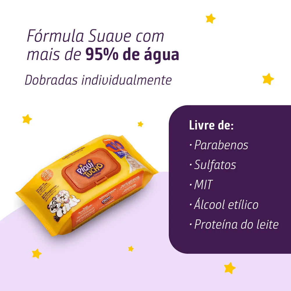 Lenços Umedecidos Piquitucho Premium