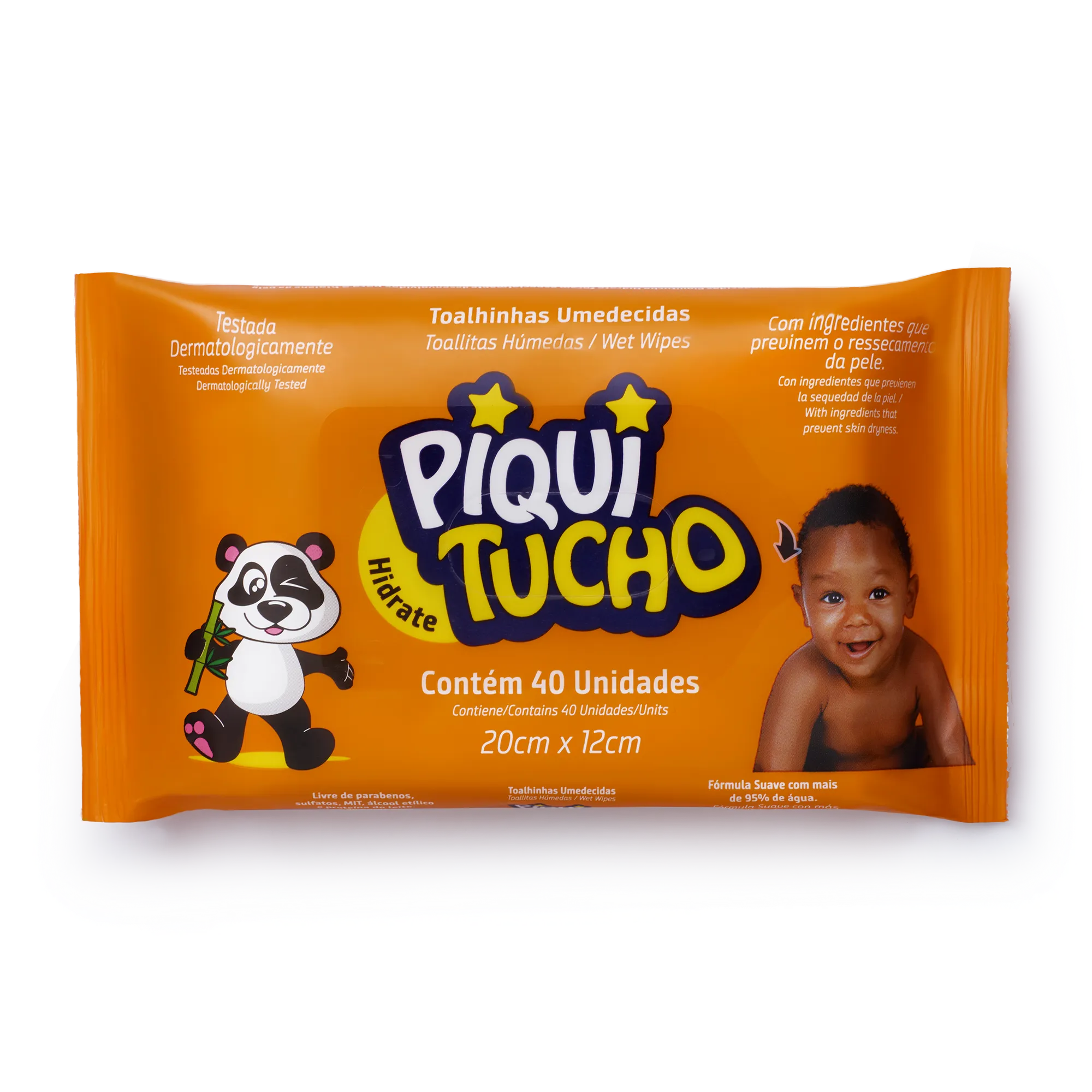 Toalhas Umedecidas Piquitucho Hidrate